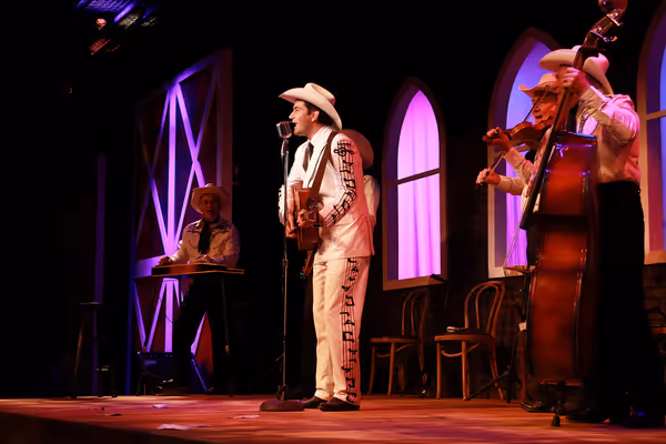 The cast of Hank Williams: Lost Highway  Photo