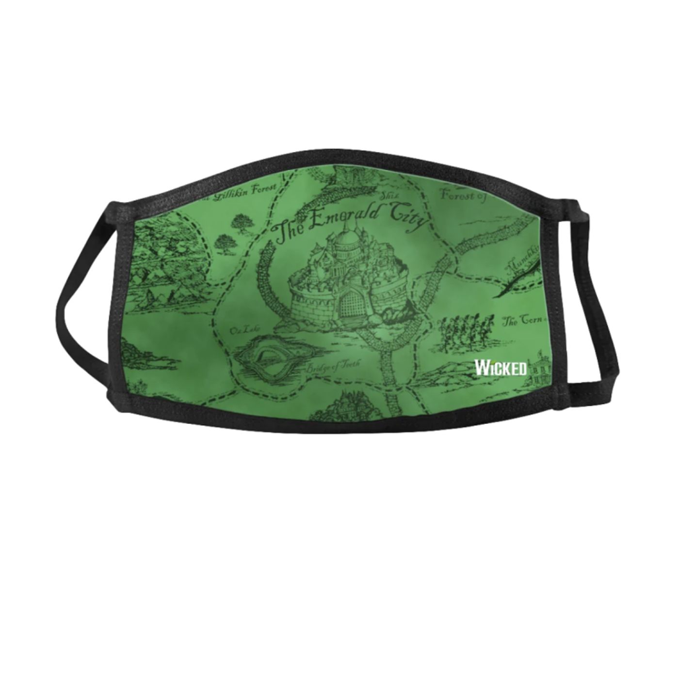 Wicked Map Face mask