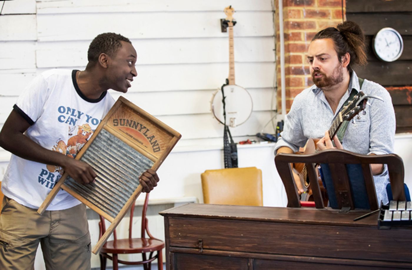 Photos: Inside Rehearsal for WHISTLE DOWN THE WIND at The Watermill Theatre  Image