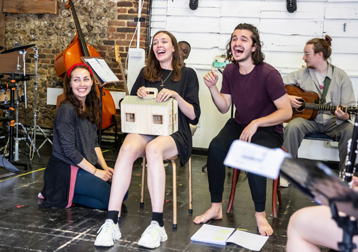 Photos: Inside Rehearsal for WHISTLE DOWN THE WIND at The Watermill Theatre  Image