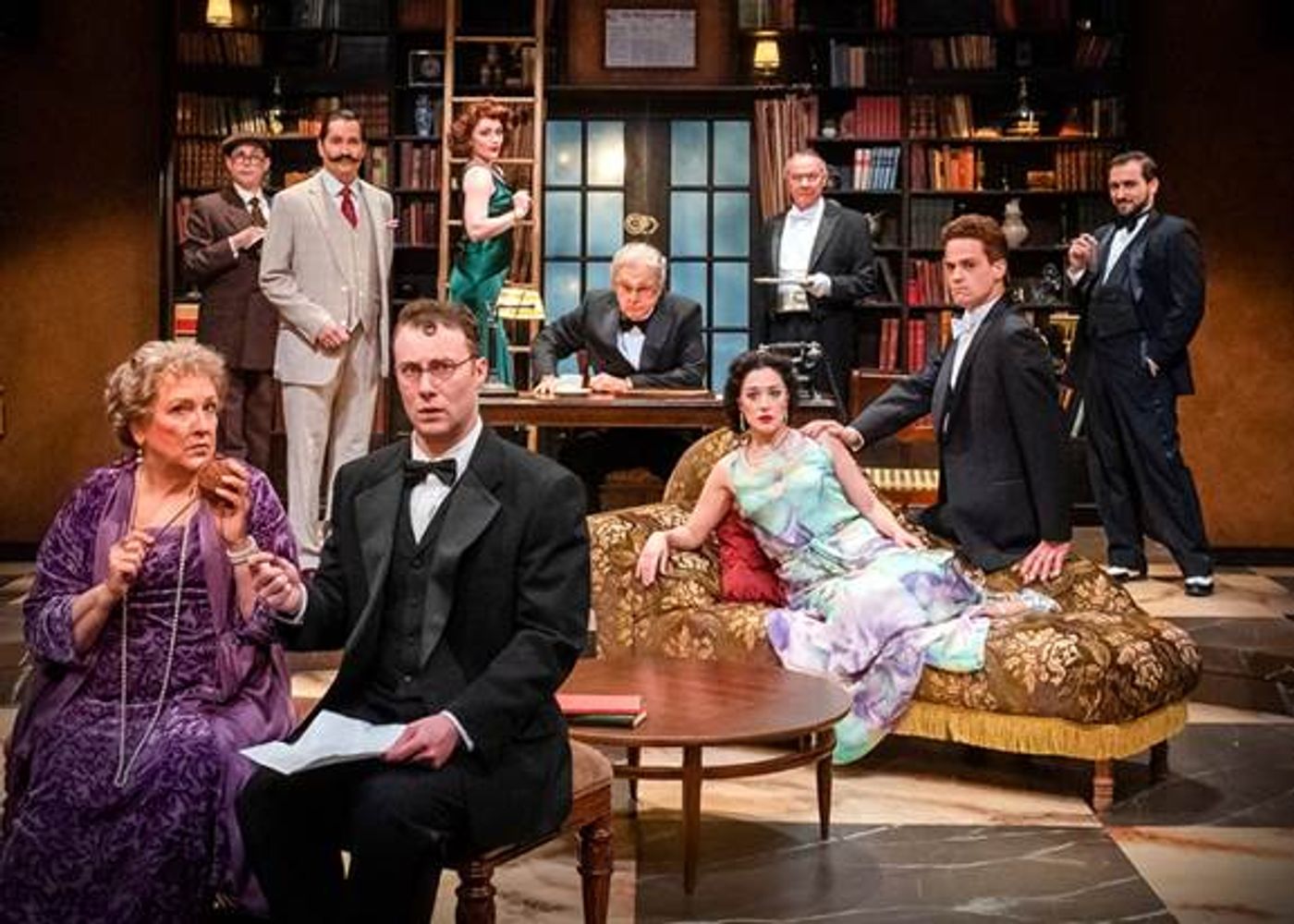 Review: BLACK COFFEE at Taproot Theatre  Image