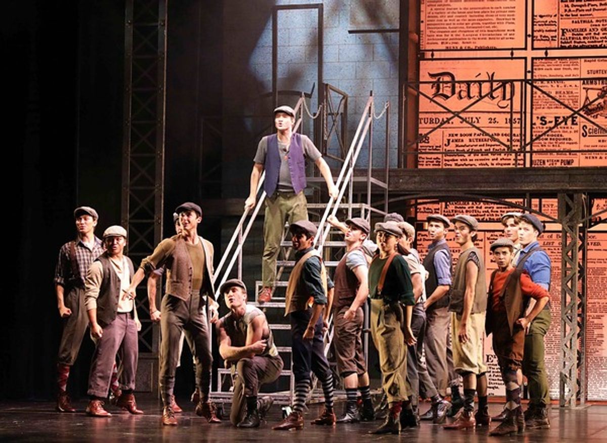 Company of NEWSIES at Photos: First Look At NEWSIES Presented by 5 Star Theatricals