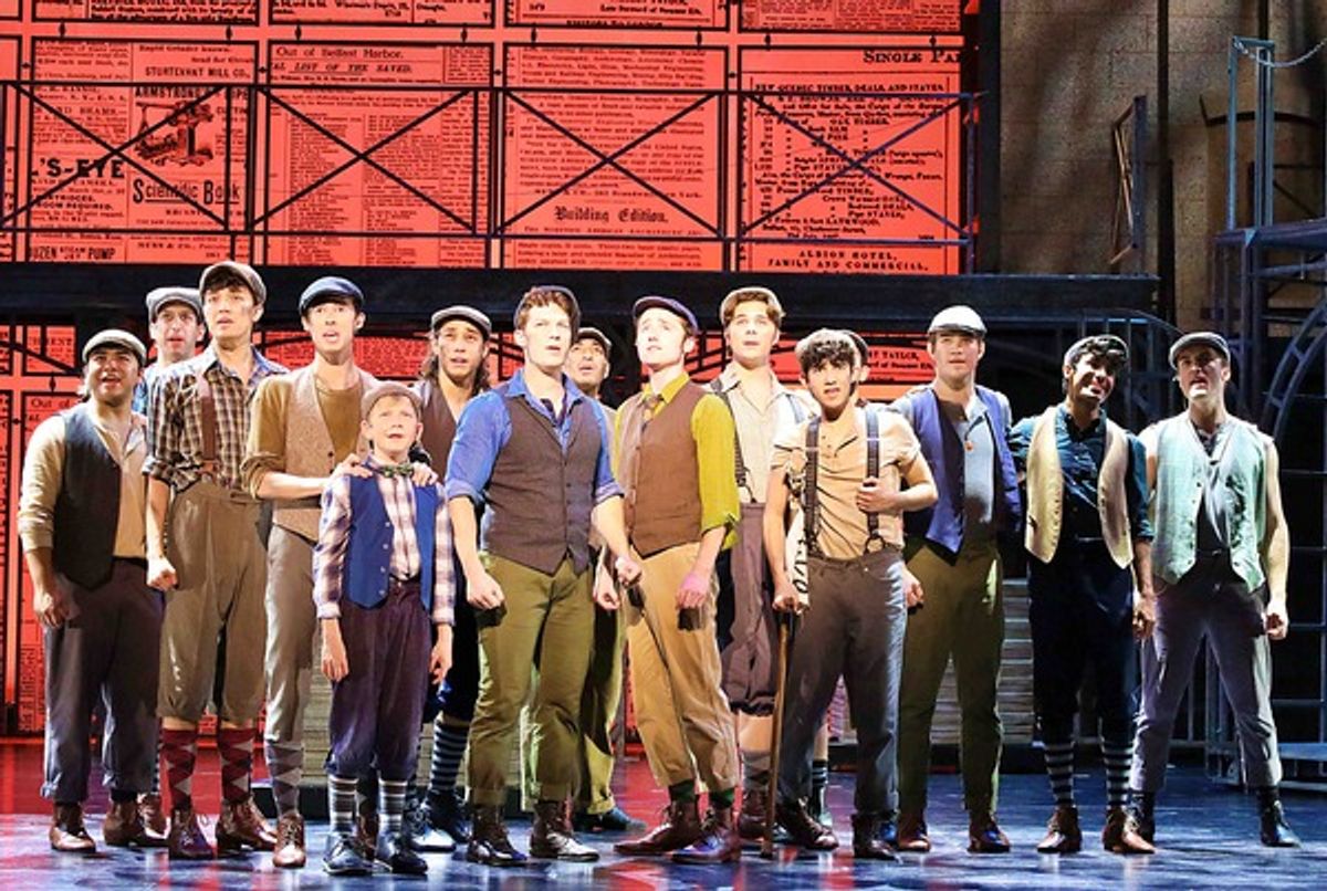 Company of NEWSIES at Photos: First Look At NEWSIES Presented by 5 Star Theatricals