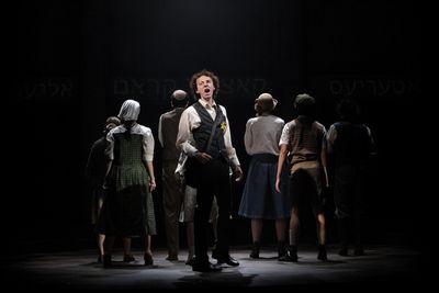 Austyn Myers with the company of Witnesses. Photo