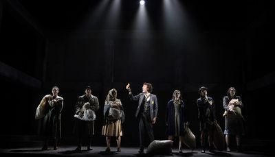 Austyn Myers with the company of Witnesses. Photo