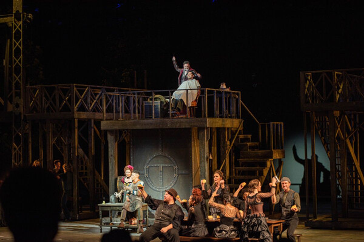 Company of Sweeney Todd- PC- Julie A. Merkle at Photos/Video: First Look At Carmen Cusack and Ben Davis In SWEENEY TODD: THE DEMON BARBER OF FLEET STREET