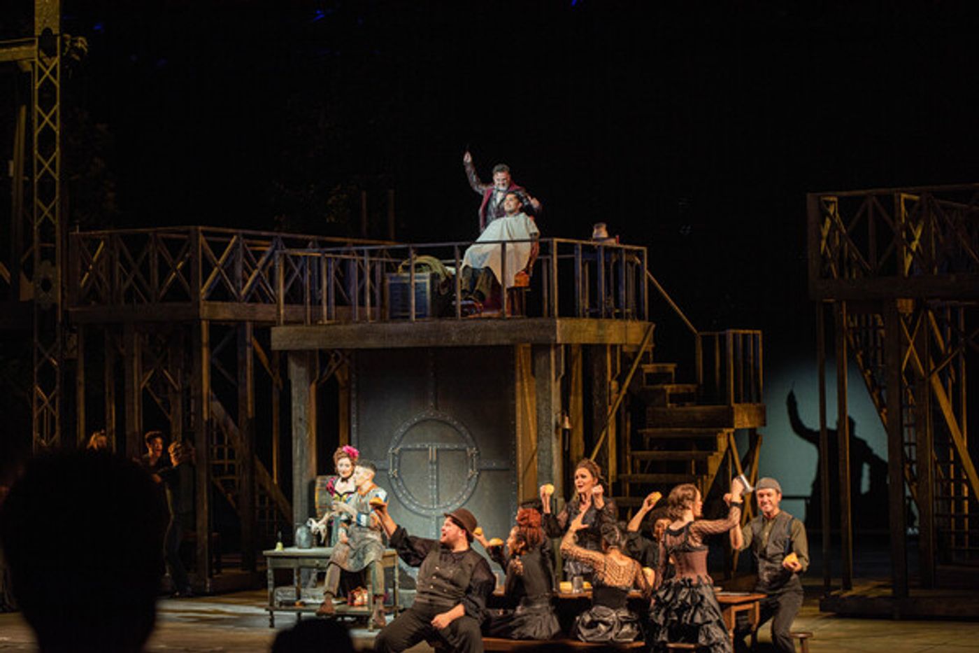 Photos/Video: First Look At Carmen Cusack and Ben Davis In SWEENEY TODD: THE DEMON BARBER OF FLEET STREET  Image