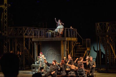 Company of Sweeney Todd- PC- Julie A. Merkle Photo