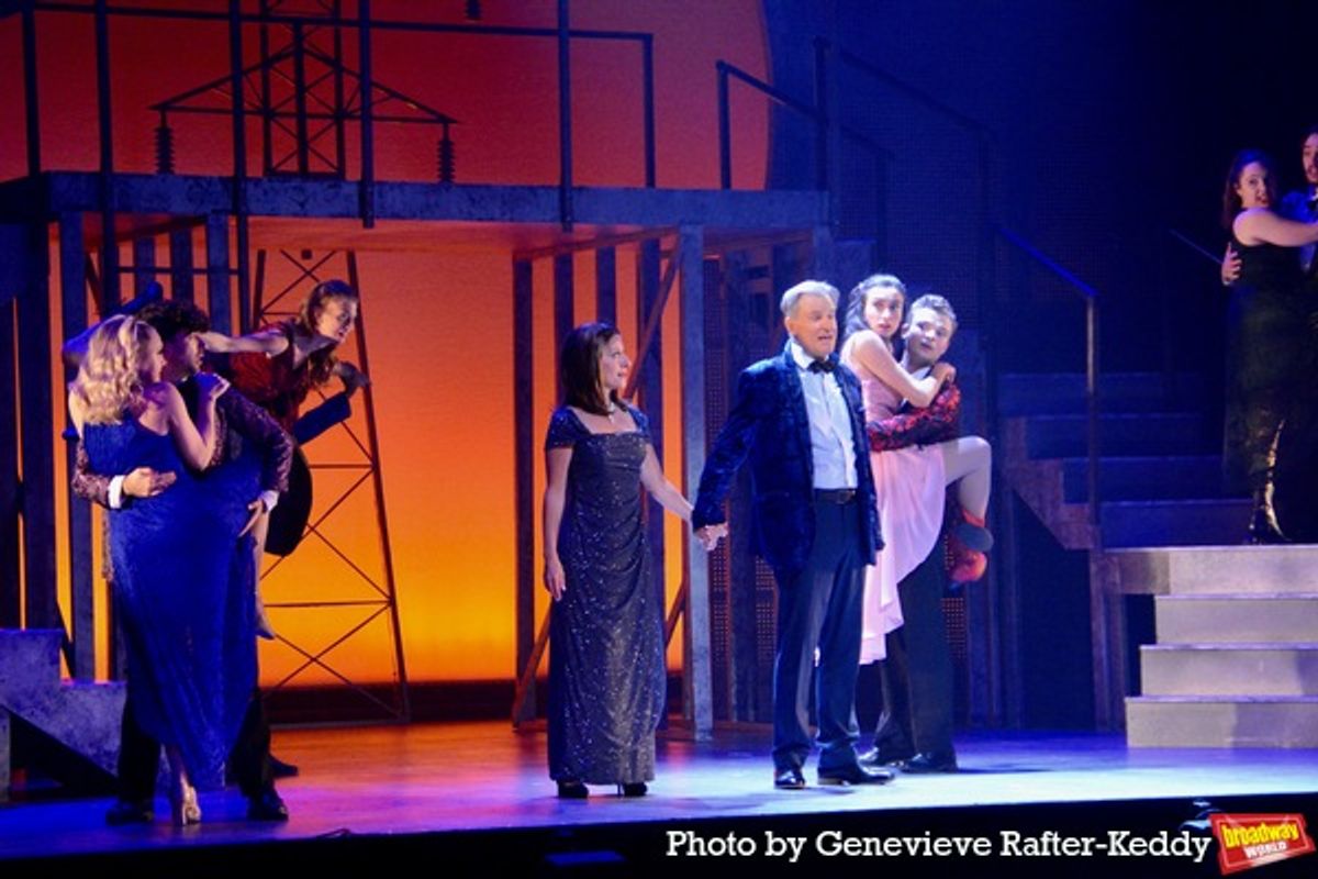 Michelle Mallardi, John Hilner and The Cast of Footloose at 