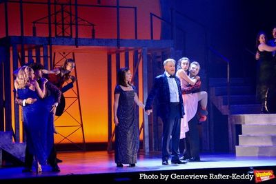 Michelle Mallardi, John Hilner and The Cast of Footloose Photo
