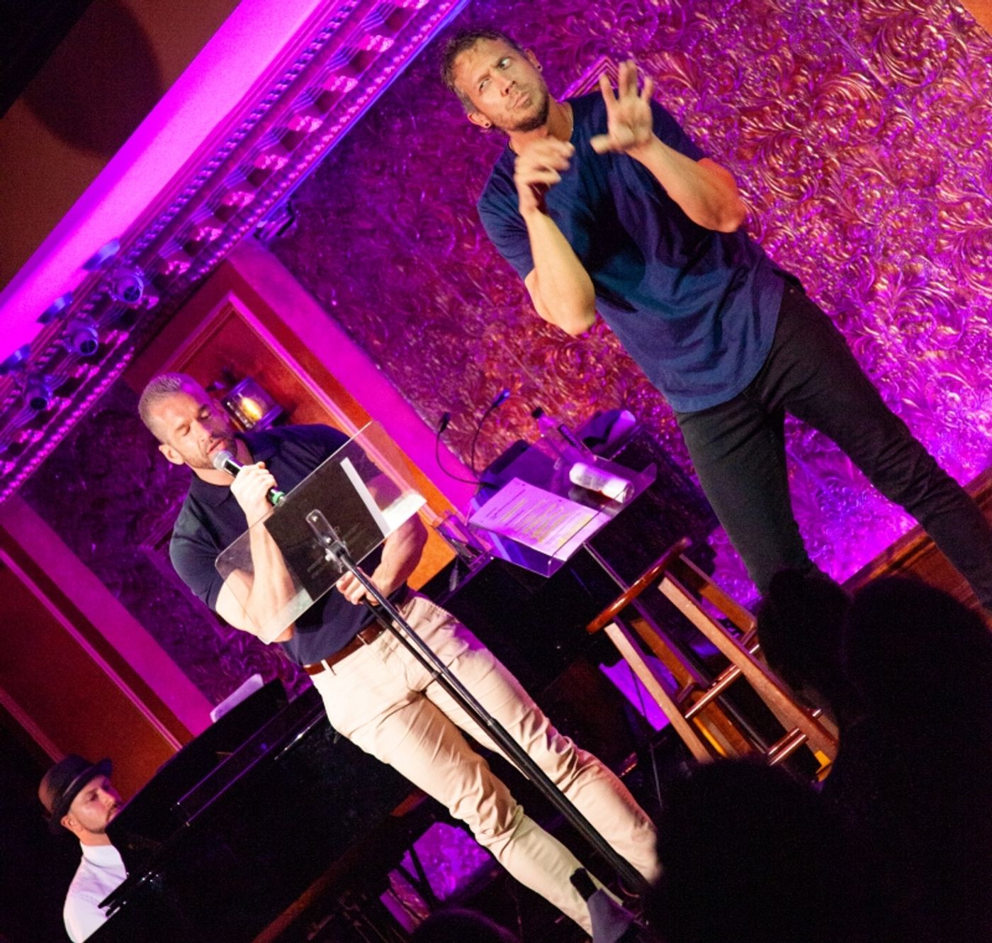 Review: Russell Harvard Goes Next Level With His ASL Cabaret FROM THE GROUND UP at 54 Below  Image