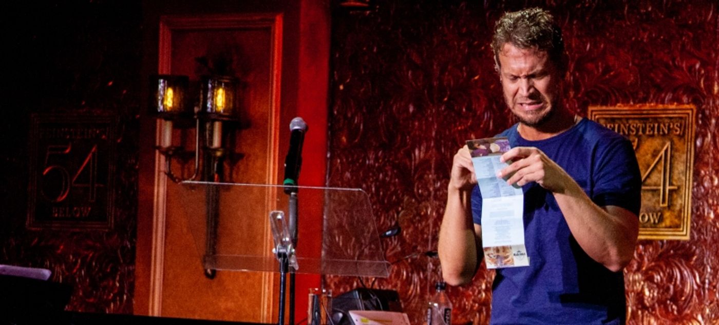 Review: Russell Harvard Goes Next Level With His ASL Cabaret FROM THE GROUND UP at 54 Below  Image