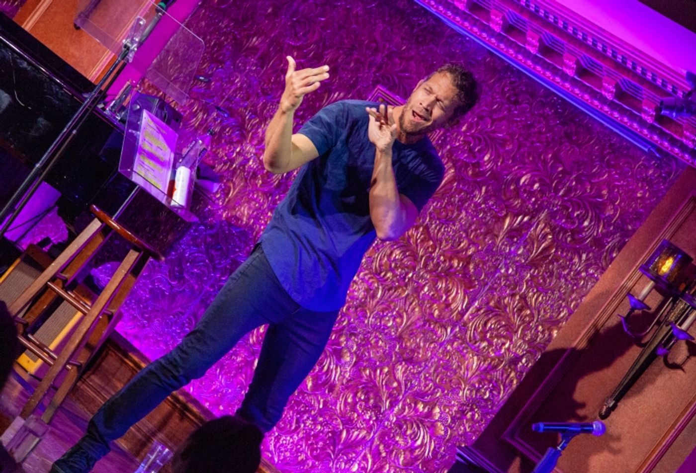 Review: Russell Harvard Goes Next Level With His ASL Cabaret FROM THE GROUND UP at 54 Below  Image