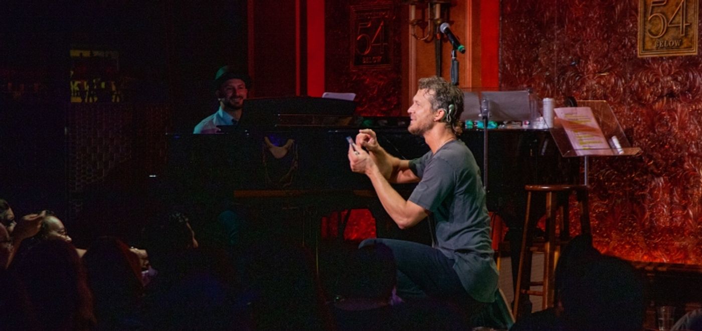 Review: Russell Harvard Goes Next Level With His ASL Cabaret FROM THE GROUND UP at 54 Below  Image