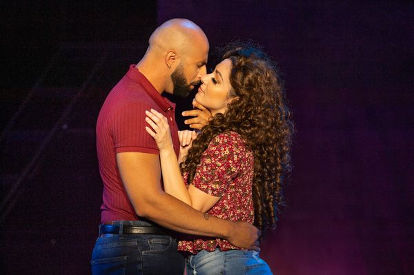  Victor Souffrant (Emilio Estefan) and Alexis Semevolos-Velazquez (Gloria Estefan) Photo
