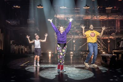 Jaden Shentall-Lee, Sally Ann Triplett and Cameron Johnson Photo