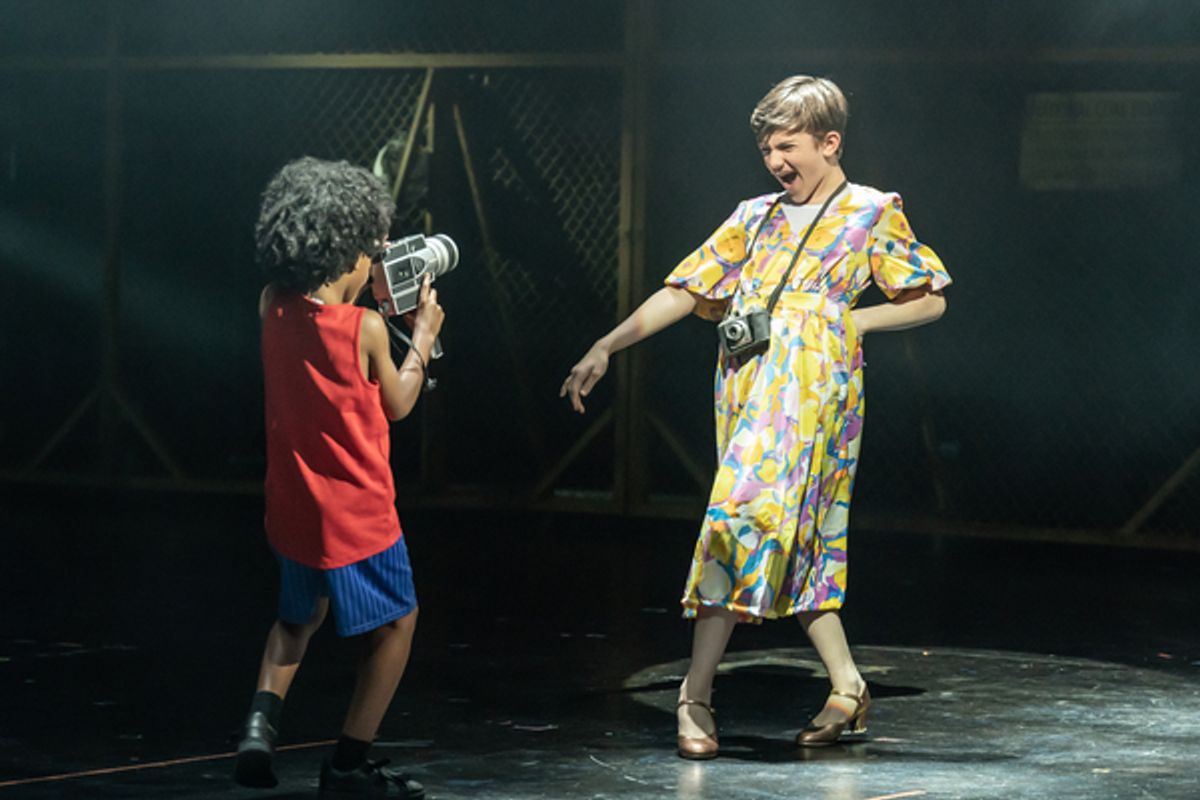 Kyrelle Lammy and Lucas Haywood at Photos: Get a First Look at Sally Ann Triplett & More in BILLY ELLIOT THE MUSICAL at Leicester's Curve Theatre