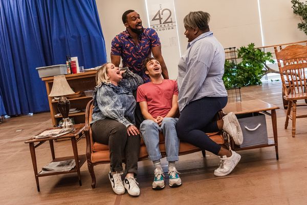 Megan Kane, Allan K. Washington, Wes Zurick, Alex Newell Photo