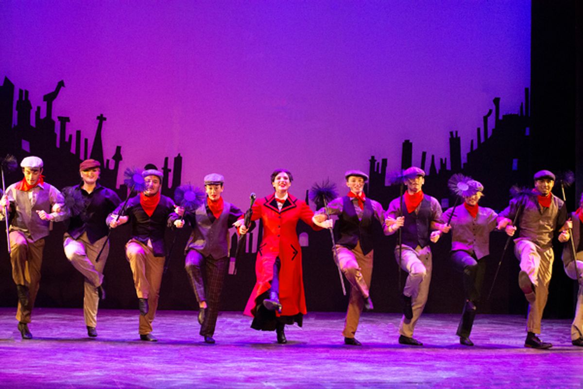 Julia Lupi and the company of Mary Poppins at Photos: Algonquin Arts Theatre Presents MARY POPPINS