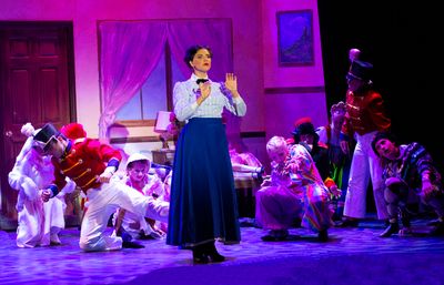 Julia Lupi and the company of Mary Poppins Photo