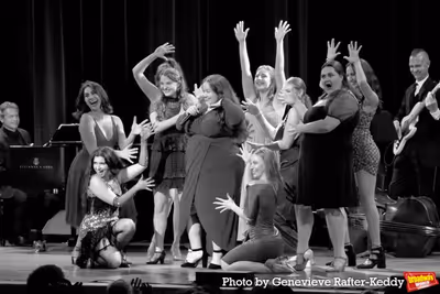 Erika Nicole Mesa with members of the company-Stella Katherine Cole, Brionna Trilling Photo
