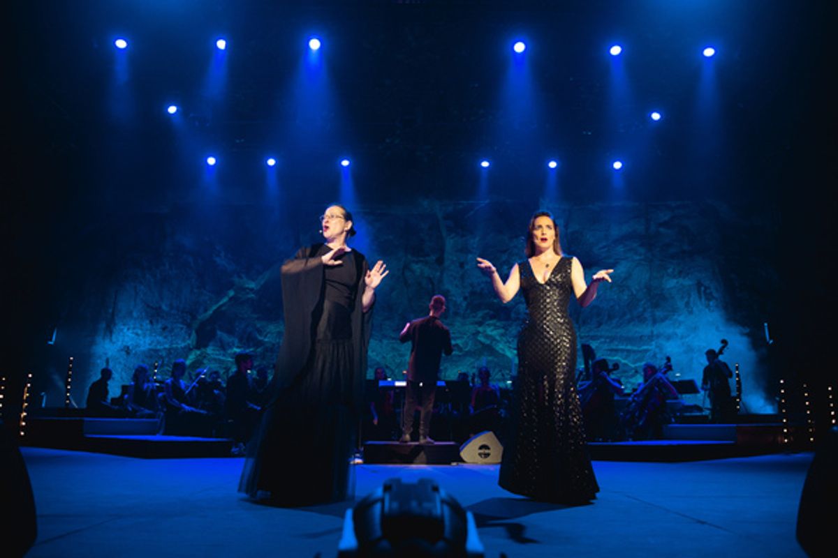 Roser Batalla y Dulcinea Juárez at PHOTOS: A SONDHEIM NIGHT MUSIC se estrena en el Grec