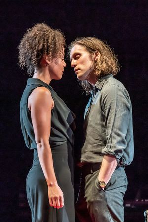 Nina Toussaint-White and Jack Farthing Photo