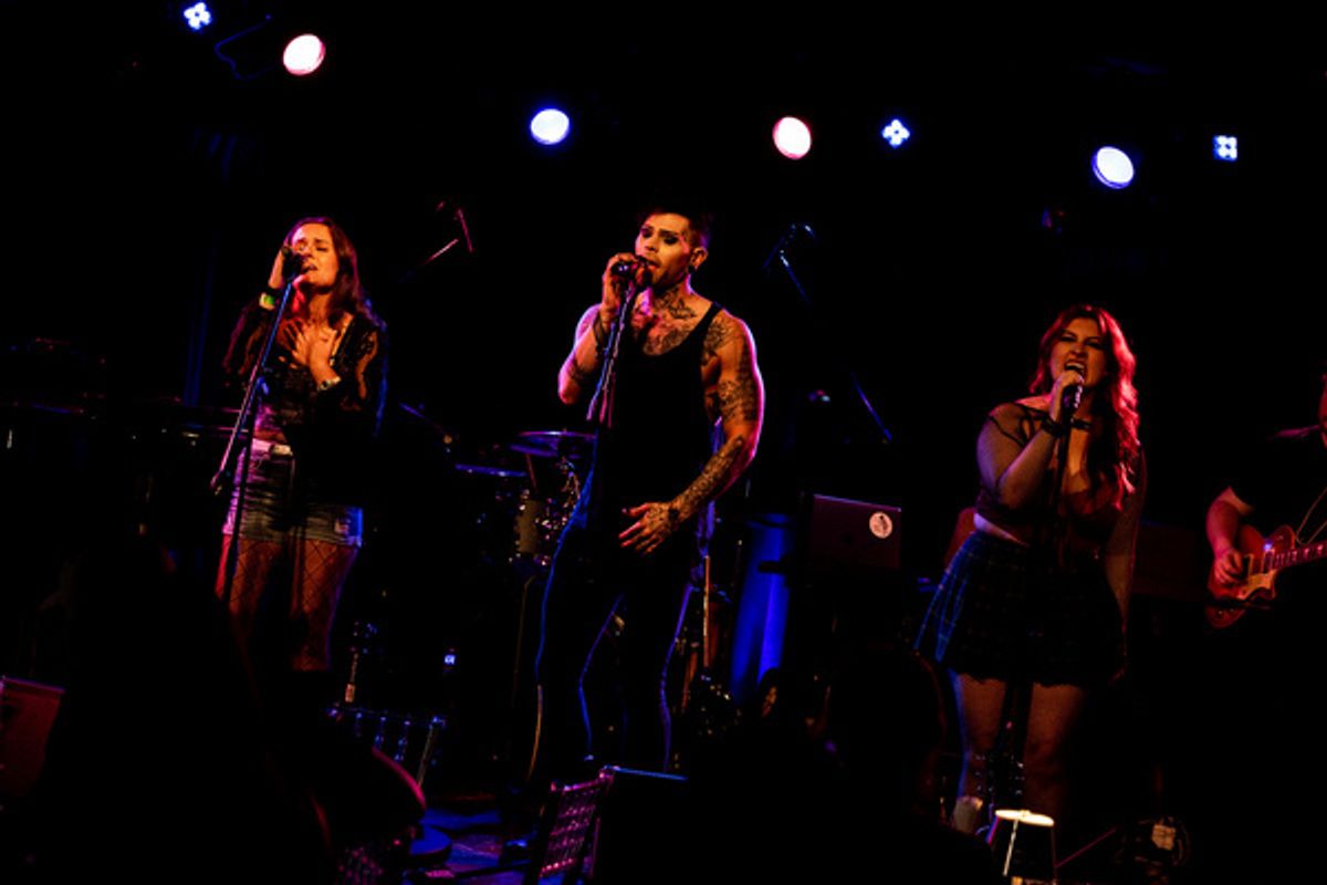 Tory Vagasy, Danny Blu and Mackenzie Cannon at Photos: Michael Anthony Theatrical Debuts JESUS OF SUBURBIA, The Music Of Green Day at The Green Room 42