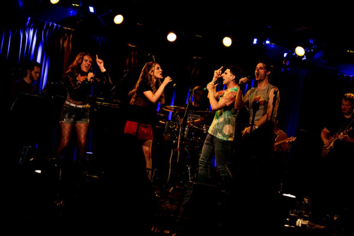 Tory Vagasy, Carolina Rial, Vince Fazzolari and Chandler Sinks at Photos: Michael Anthony Theatrical Debuts JESUS OF SUBURBIA, The Music Of Green Day at The Green Room 42