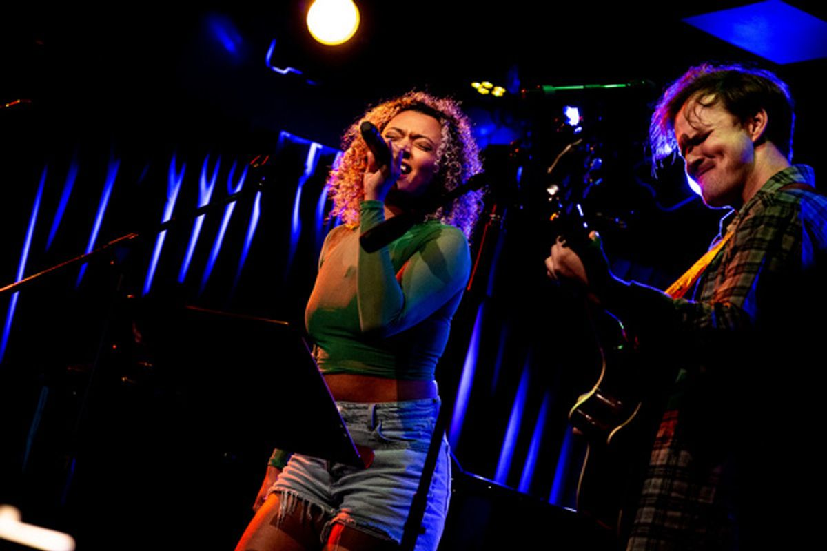 Nicole Morris and Riley Henderson at Photos: Michael Anthony Theatrical Debuts JESUS OF SUBURBIA, The Music Of Green Day at The Green Room 42