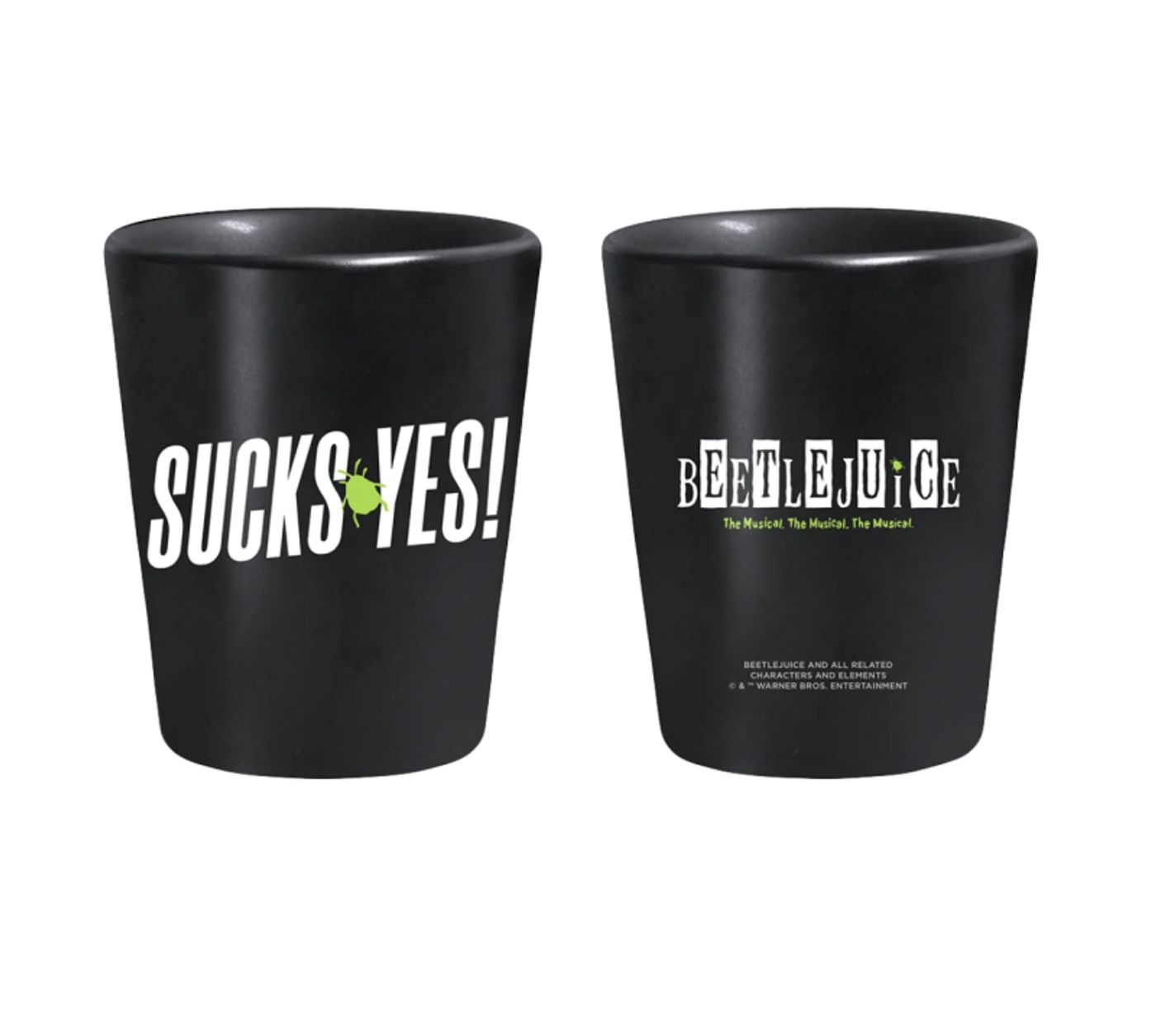 Sucks Yes Shot Glass from Beetlejuice