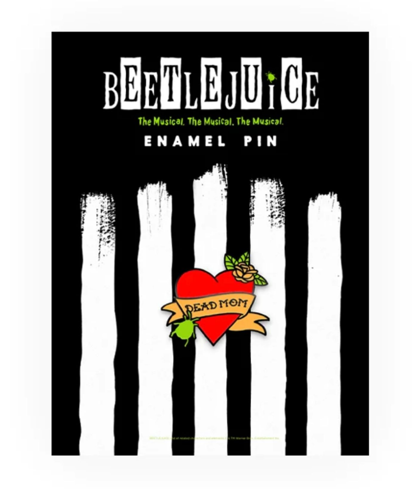 Dead Mom Enamel Pin from Beetlejuice