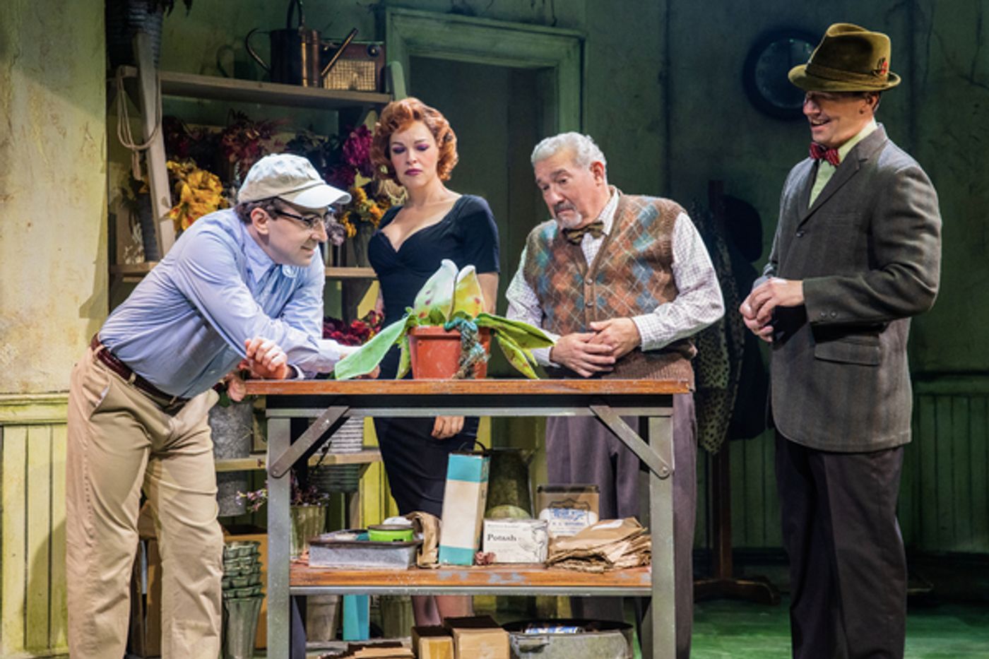 Photos: First Look at Rob McClure as 'Seymour' in LITTLE SHOP OF HORRORS  Image