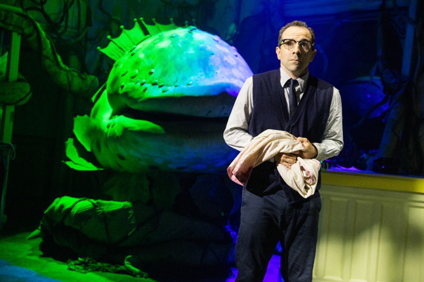 Photos: First Look at Rob McClure as 'Seymour' in LITTLE SHOP OF HORRORS  Image