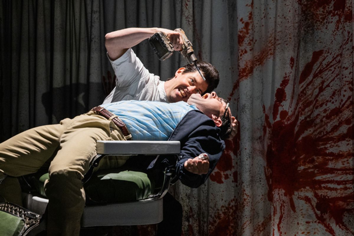 Christian Borle and Rob McClure at 