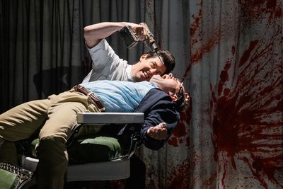 Christian Borle and Rob McClure Photo