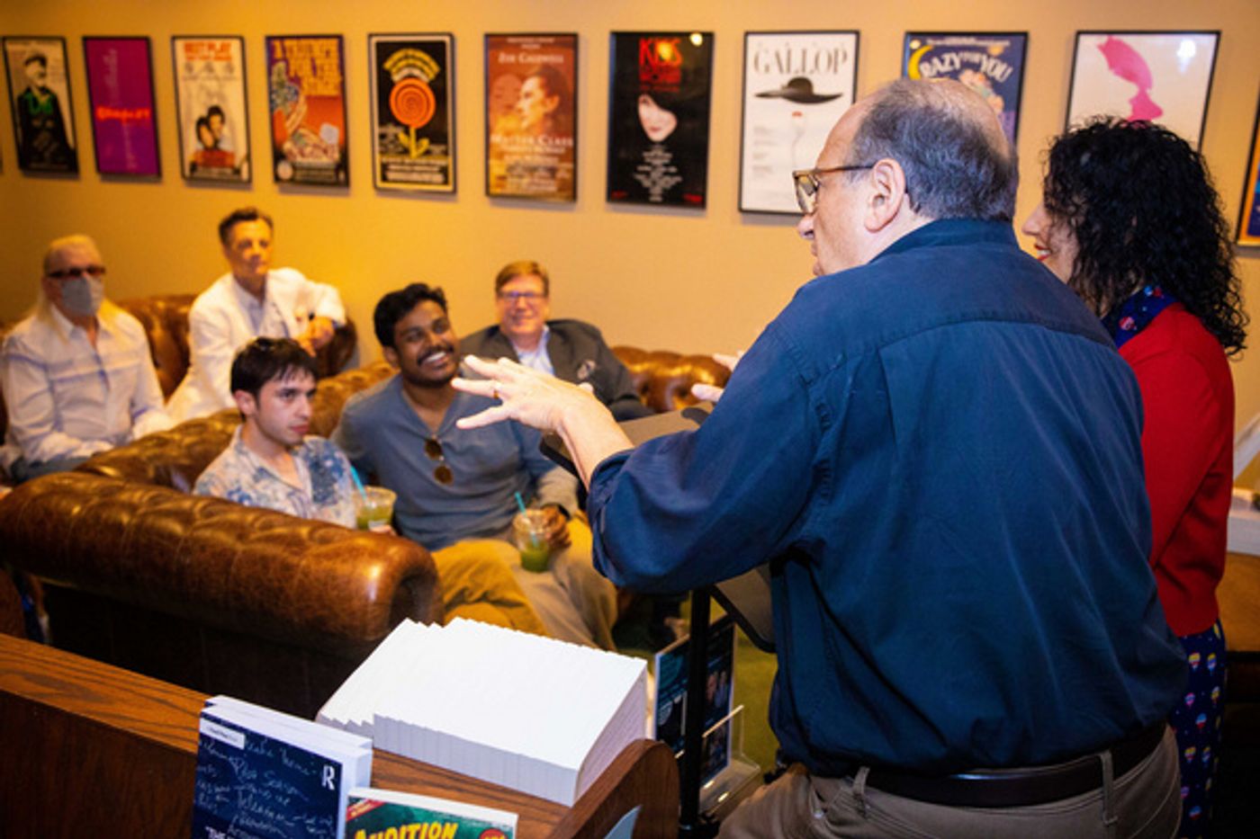Photos: Julie Garnye & Michael Kostroff Celebrate New Book At The Drama Book Shop Photos: Julie Garnye & Michael Kostroff Celebrate New Book At The Drama Book Shop Image