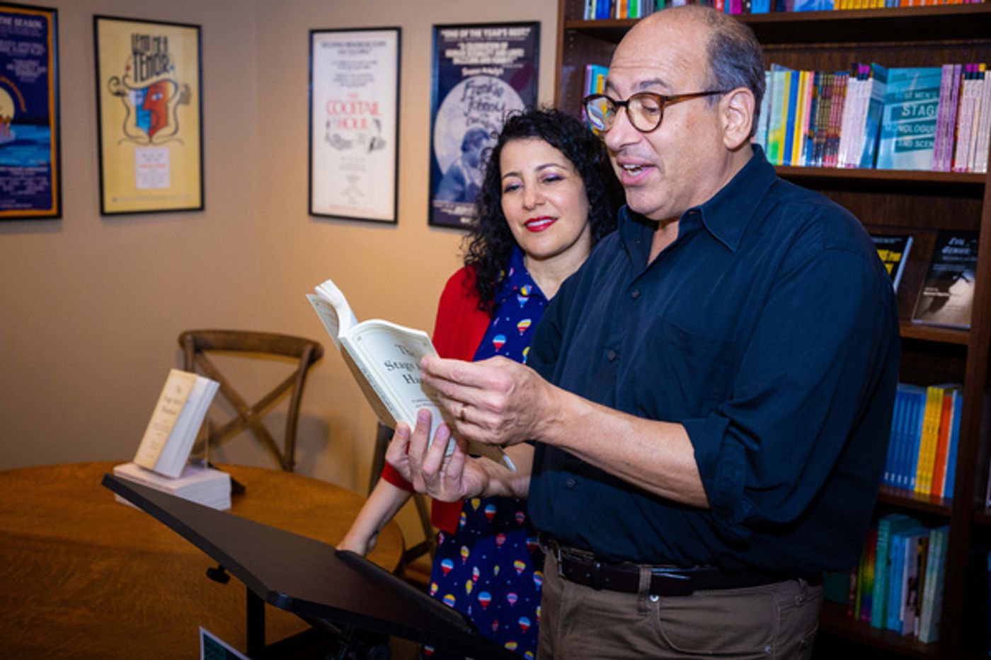 Photos: Julie Garnye & Michael Kostroff Celebrate New Book At The Drama Book Shop Photos: Julie Garnye & Michael Kostroff Celebrate New Book At The Drama Book Shop Image