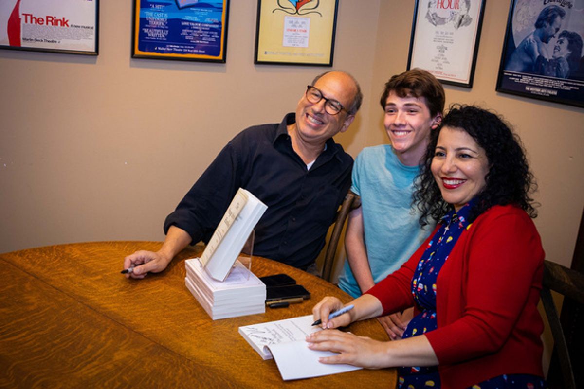 Michael Kostroff, Julie Garnye at 