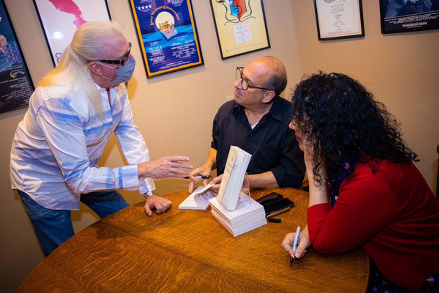 Photos: Julie Garnye & Michael Kostroff Celebrate New Book At The Drama Book Shop Photos: Julie Garnye & Michael Kostroff Celebrate New Book At The Drama Book Shop Image