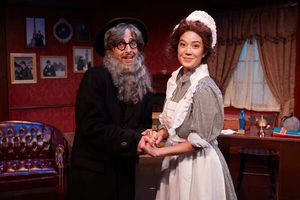 Andrew Ableson, Katy Tang Photo