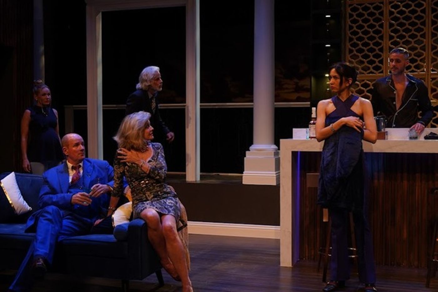 Photos: First Look at Sonoya Mizuno, Matt de Rogatis, Christian Jules Le Blanc & More in CAT ON A HOT TIN ROOF Off-Broadway  Image