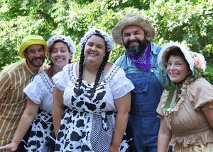 Ari Lew, Holly Hansen, Hannah Carrita, Anthony Teixeira and Jess Andra @ BroadwayWorld Ari Lew, Holly Hansen, Hannah Carrita, Anthony Teixeira and Jess Andra Photo