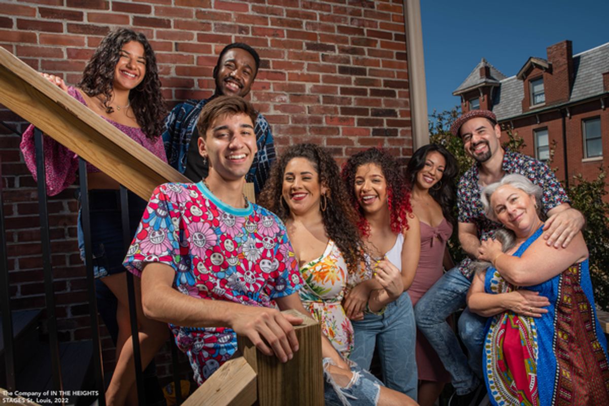 Isabel Leoni as Nina, Jahir Lawrence Hipps as Benny, Luis-Pablo Garcia as Sonny, Ariana Valdes as Daniela, Marlene Fernandez as Carla, Amanda Robles as Vanessa	, Ryan Alvarado as Usnavi, Tami Dahbura as Abuela Claudia
 at 