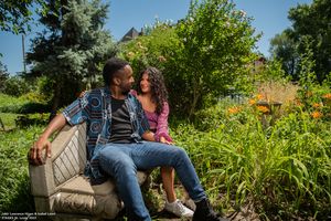 Jahir Lawrence Hipps as Benny, Isabel Leoni as Nina
@ BroadwayWorld Jahir Lawrence Hipps as Benny, Isabel Leoni as Nina
Photo