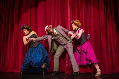 Buddy Plummer (Anthony Rollins-Mullens*, center) grapples with life’s dilemmas in T Photo