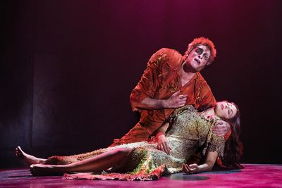 Angelo Del Vecchio and Hiba Tawaji  Photo