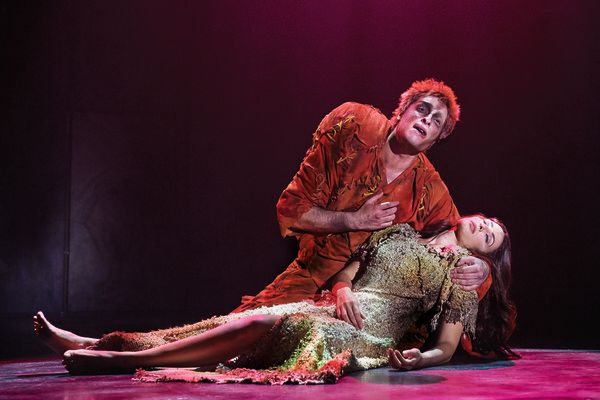 Angelo Del Vecchio and Hiba Tawaji  Photo