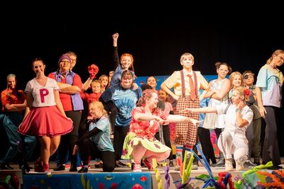 The Cast of THE SPONGEBOB MUSICAL Photo