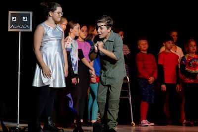 The Cast of THE SPONGEBOB MUSICAL Photo
